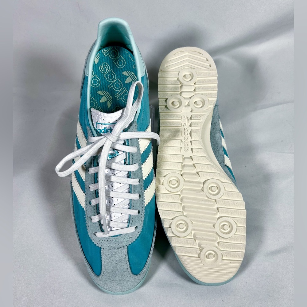 Adidas SL 72 OG Mint/Flash Aqua/Off White - Picture 2 of 8